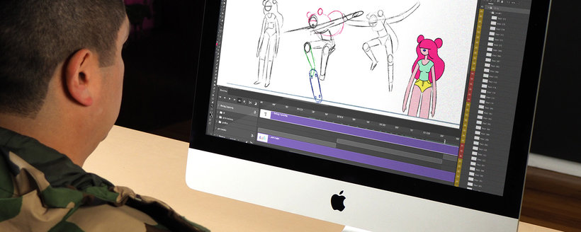 Online Course - Introduction to Traditional Animation with Photoshop  (Numecaniq) | Domestika