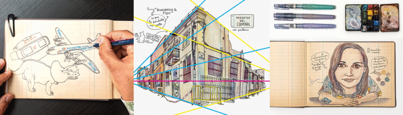 My project in Urban Sketching: Express Your World in a New Perspective  course