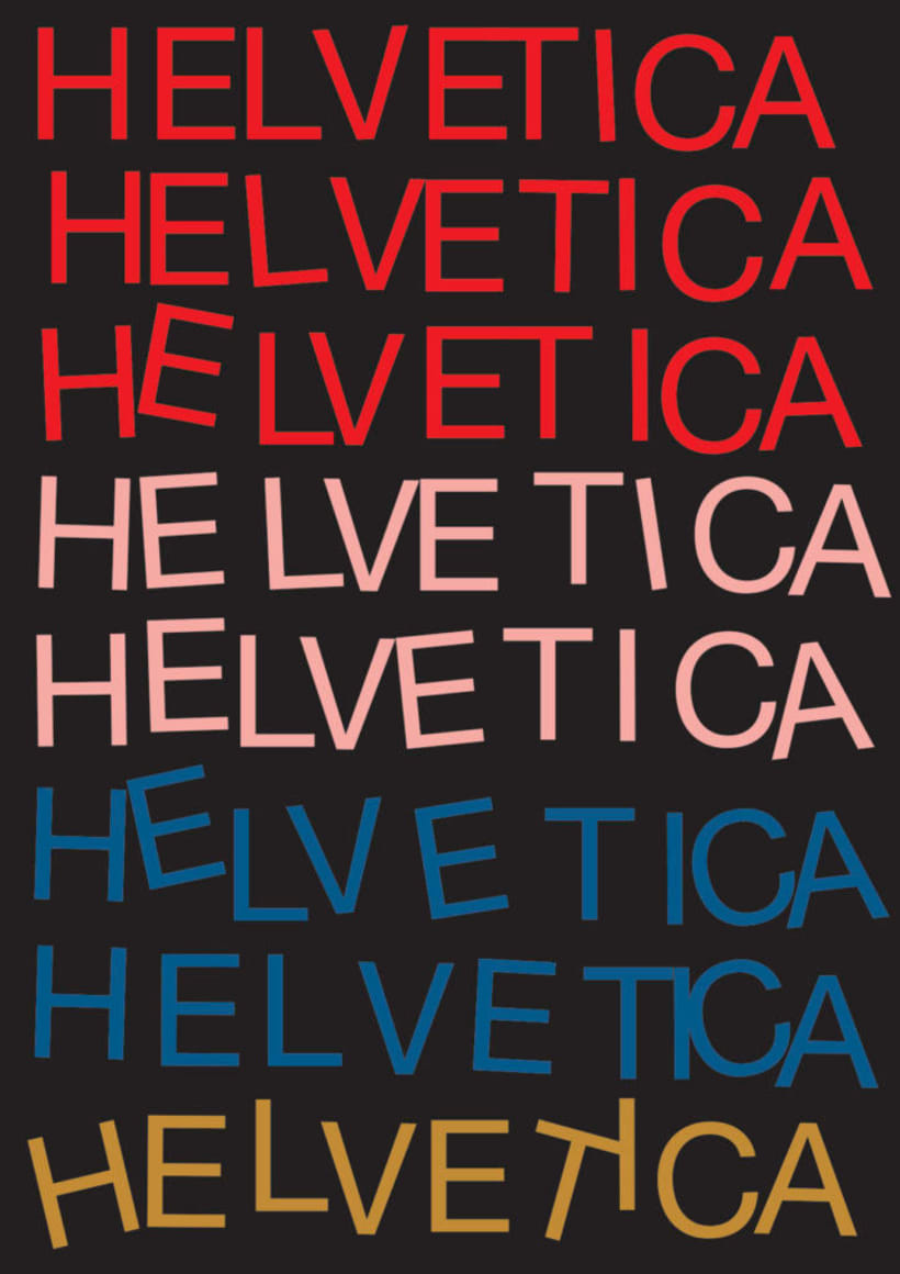 Feliz 60 cumpleaños, Helvetica 34