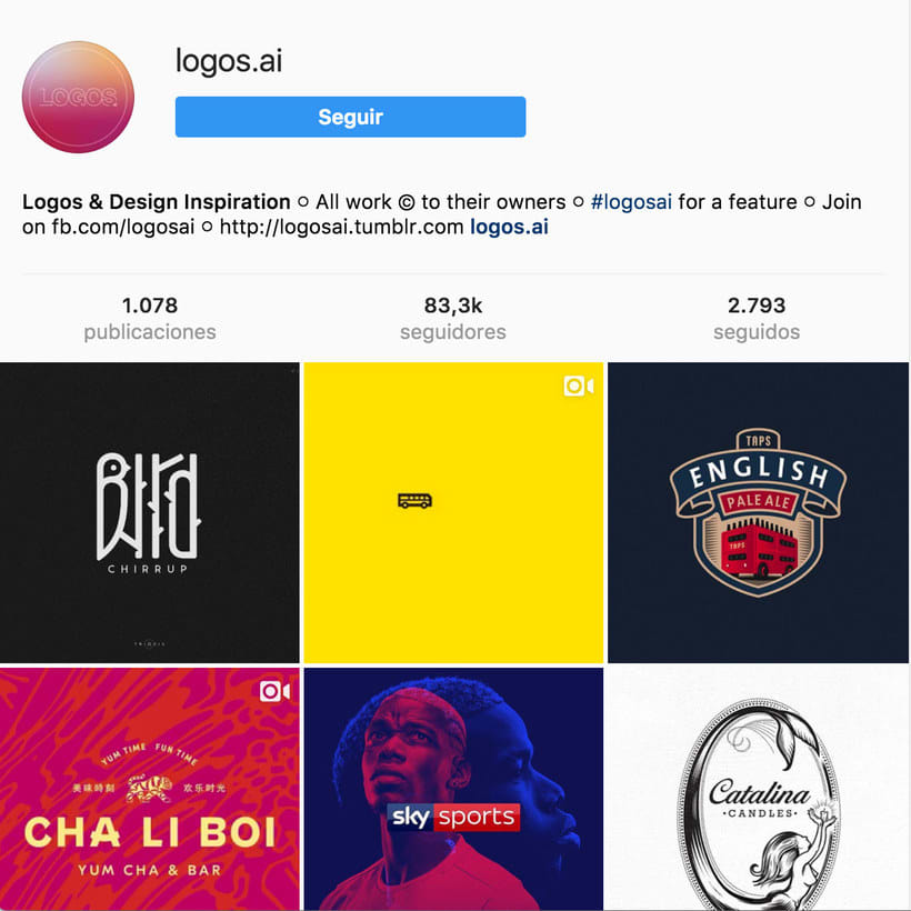 10 perfiles de Instagram para "logo-lovers" 18